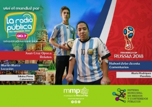 Este sábado, el debut de Argentina en el Mundial, por la Radio Pública