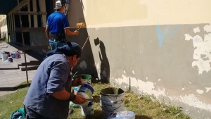 &quot;Vuelta al Cole&quot;: mejoras edilicias en el CEF N°138 del barrio La Paz
