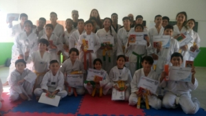 Exámenes de taekwondo en UMIs