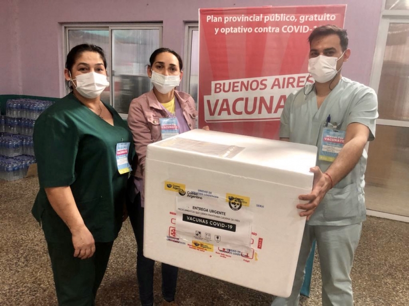 Más vacunas en Marcos Paz