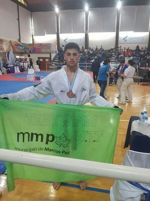 Marcos Paz en el Torneo Nacional de Taekwondo