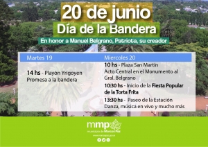 Actividades en el marco del 20 de Junio DIA DE LA BANDERA