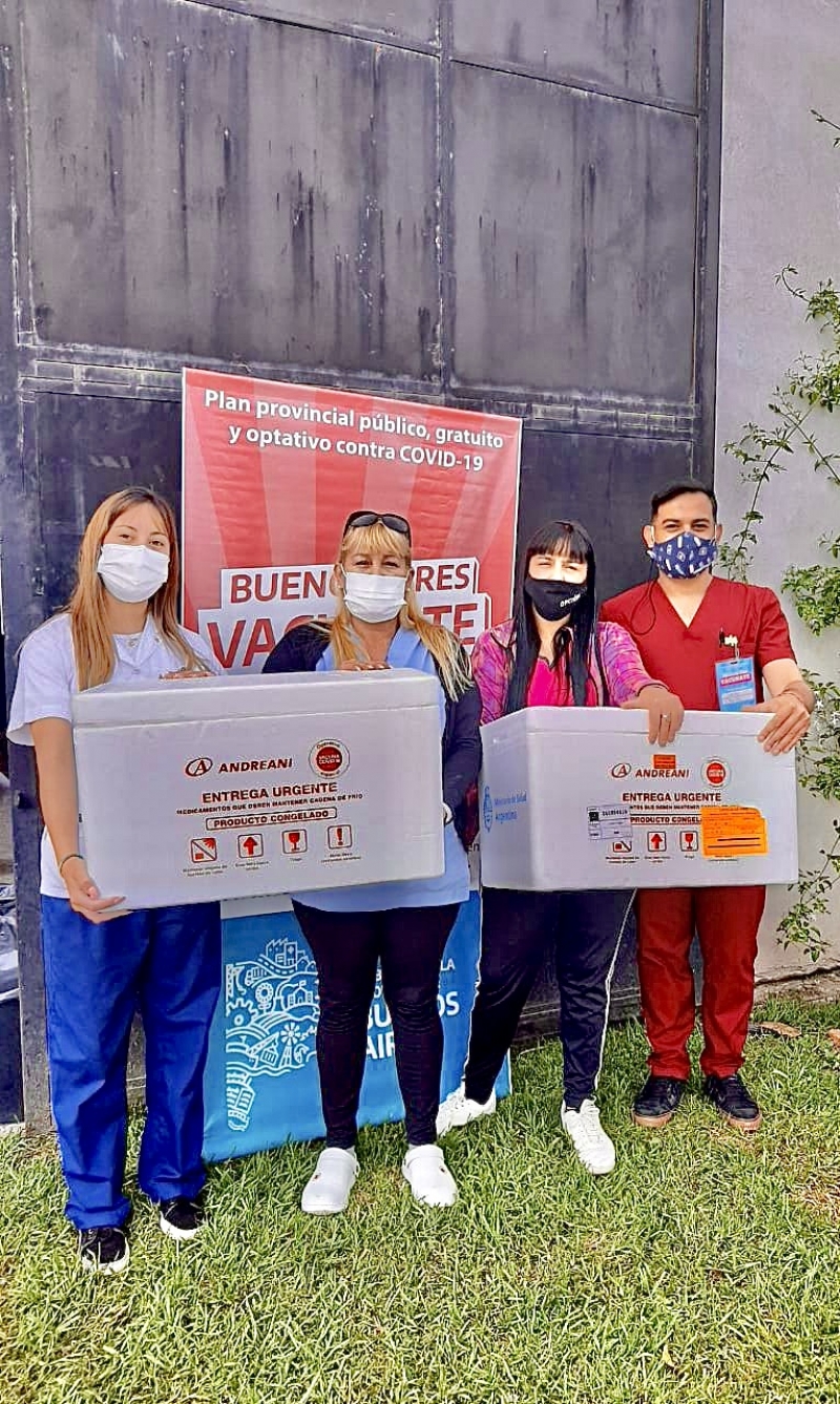 ¡Más vacunas en Marcos Paz!