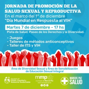 Jornada de Promoción de la Salud Sexual y Reproductiva