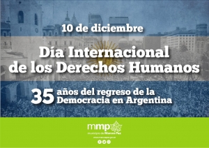 Día Internacional de los Derechos Humanos - 35 años del regreso de la Democracia