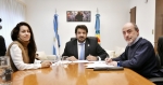 Firma de convenio con el Ministro de Justicia de la provincia de Buenos Aires
