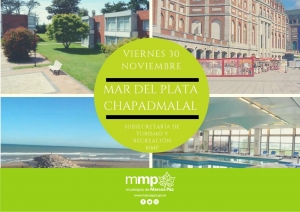 Salida recreativa de fin de semana a Mar del Plata y Chapadmalal