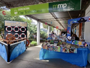 El intendente vistió la Feria del Libro de Marcos Paz