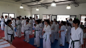 Exámenes de taekwondo en UMIs