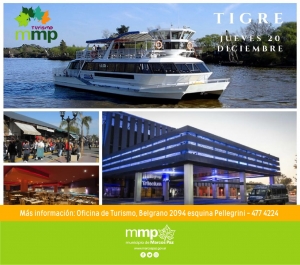 Salida recreativa a pasar el día en el Tigre el 20 de diciembre