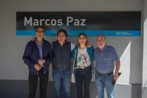 Inauguración de la puesta en valor de la Estación Marcos Paz