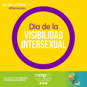 26 de octubre: Día de la Visibilidad Intersexual