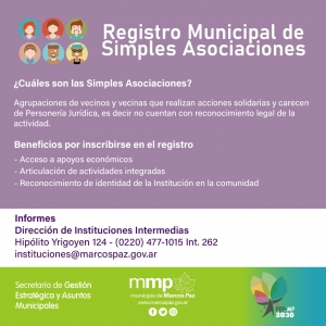 Registro Municipal de Simples Asociaciones
