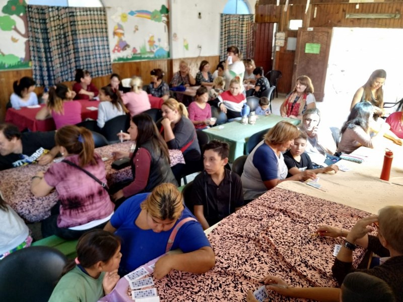 Se realizó el Bingo Solidario en El Palenque