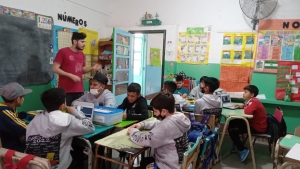 Continúan los talleres de robótica en las escuelas de Marcos Paz