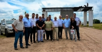 Curutchet recibió la habilitación del Parque Industrial