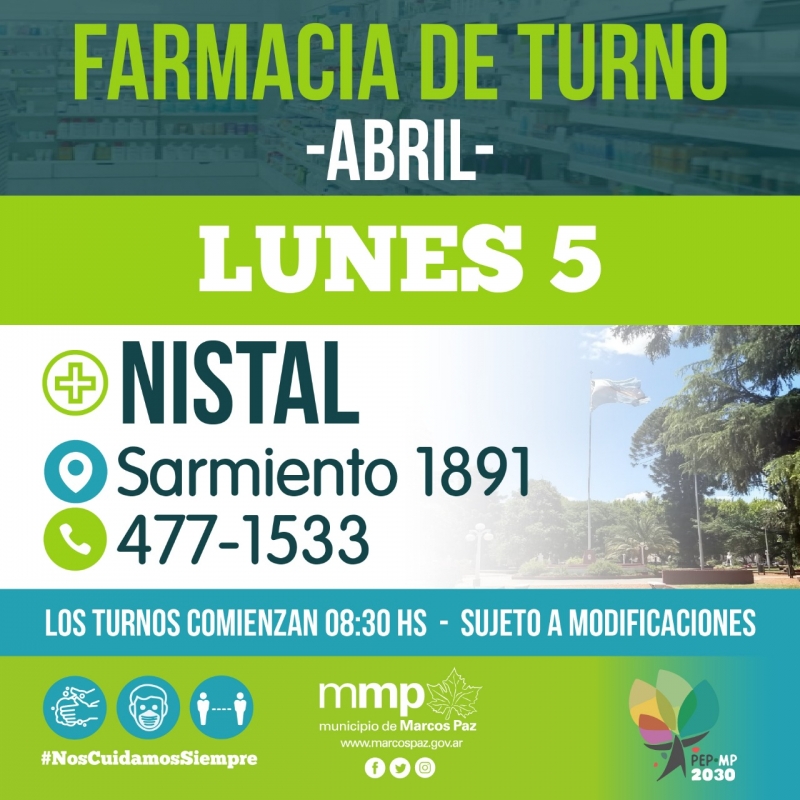 #FarmaciaDeTurno