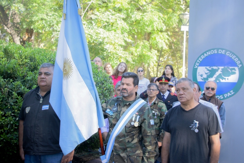 Acto oficial a 43 años de la Gesta de Malvinas 