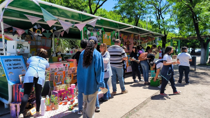 Feria Ambiental en el Paseo de la Estación