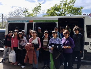 Las y los ganadores del concurso I2+D partieron rumbo a Bariloche