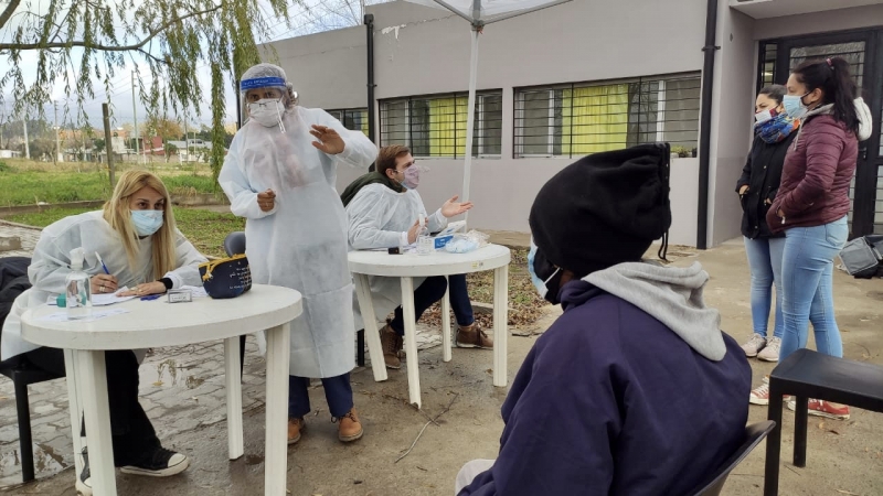 Operativo territorial de salud