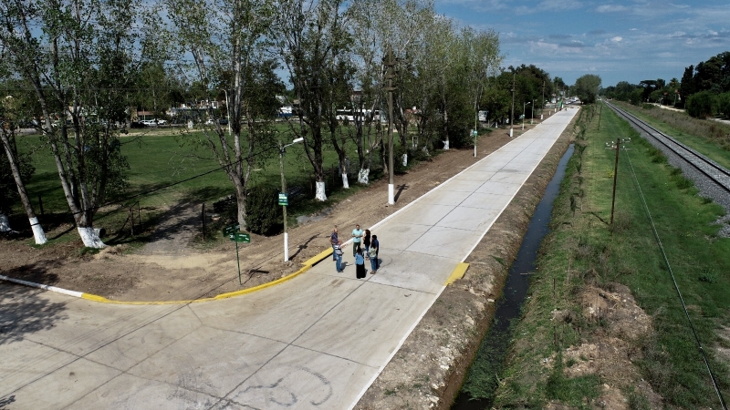 Apertura de las calles Moreno y Astarita