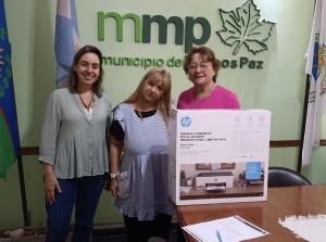 Entrega de equipamiento al Jard&iacute;n N&deg; 907