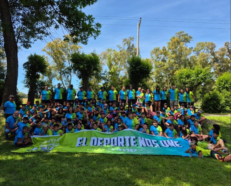 Campamento de los Centros Deportivos Barriales