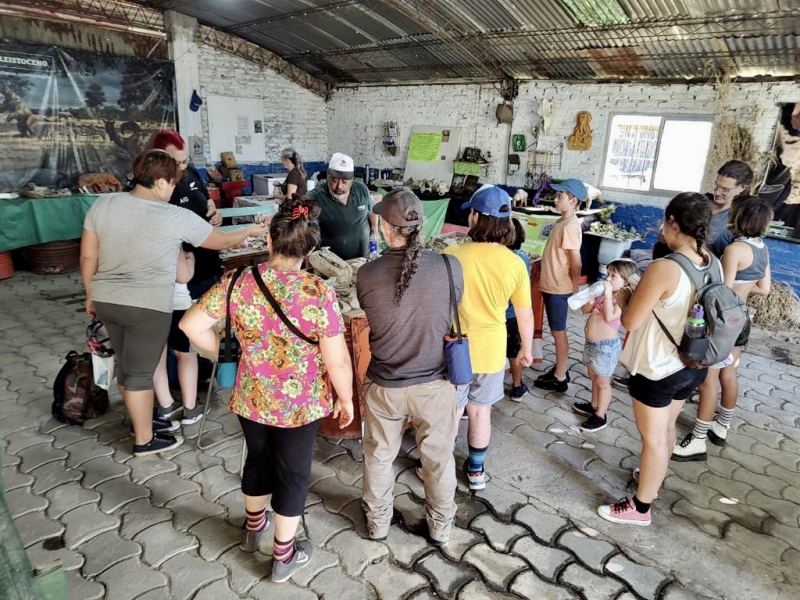 Nueva visita guiada a la Reserva Paleontologíca