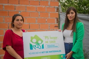 Nueva entrega de kits de materiales del Programa Mi Hogar Mi Casa