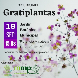 Nueva edición de Gratiplantas