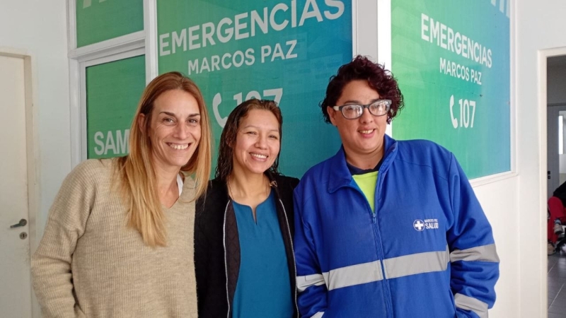 El SAME de Marcos Paz asisti&oacute; a un ni&ntilde;o que lleg&oacute; con una convulsi&oacute;n y destac&oacute; la importancia de acudir ante una emergencia