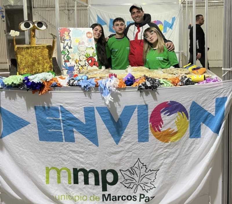 Marcos Paz presente en el acto por el 15° aniversario del programa Envión