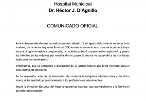 Comunicado Oficial