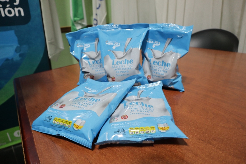 Se presentó la nueva Leche en Polvo Instantánea &quot;Marcos Paz&quot;