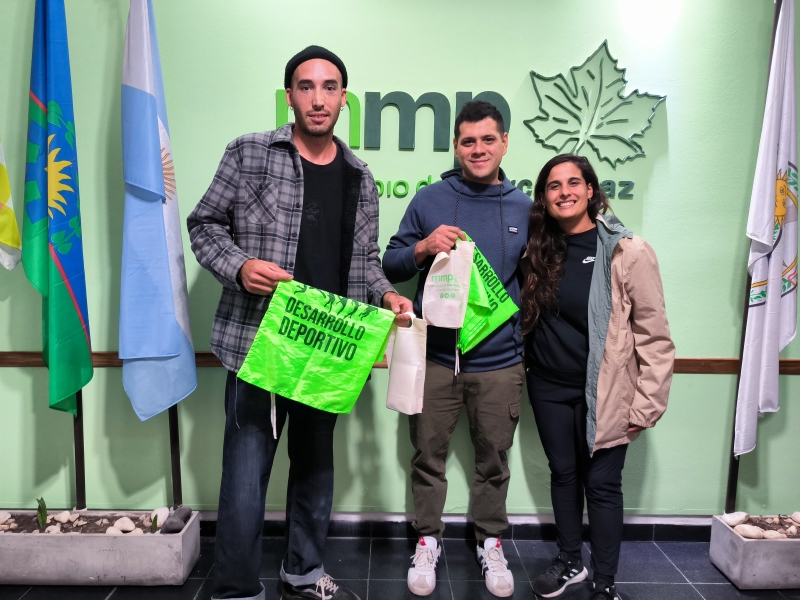 Nuevo apoyo a deportistas locales
