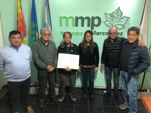 Entrega de normalización a la Asociación Japonesa local