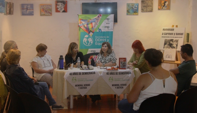 Presentación del libro: “Carmen y Daniel”