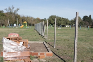 Obras en los clubes de Marcos Paz
