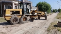 Obras y Servicios, nivelado de la calle Rivadavia