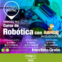 Cursos de Robótica para diferentes edades en el Punto Digital