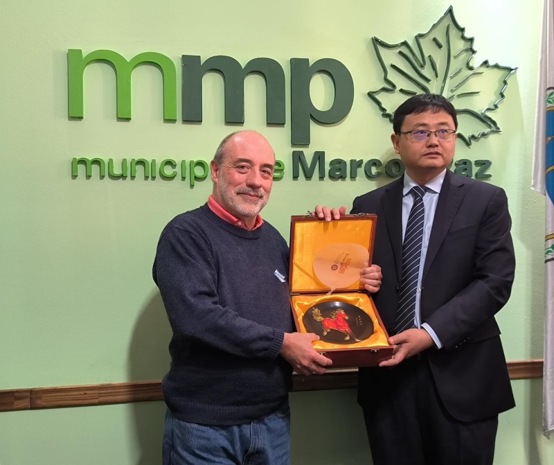 El intendente Curutchet recibi&oacute; a comitiva china de la ciudad de Dezhou