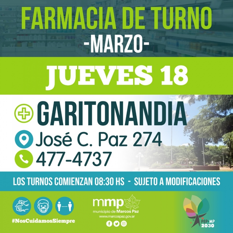 #FarmaciaDeTurno