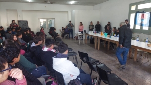 Capacitación en la Escuela Agraria