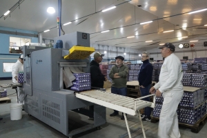 El intendente Curutchet recorrió la cooperativa Ciudad del Árbol