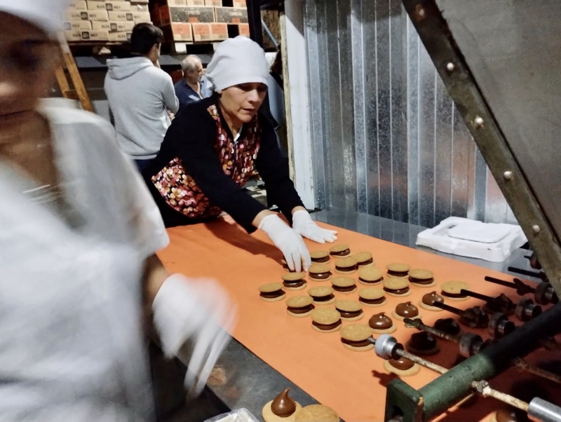 Visita a la fábrica de alfajores Capricho