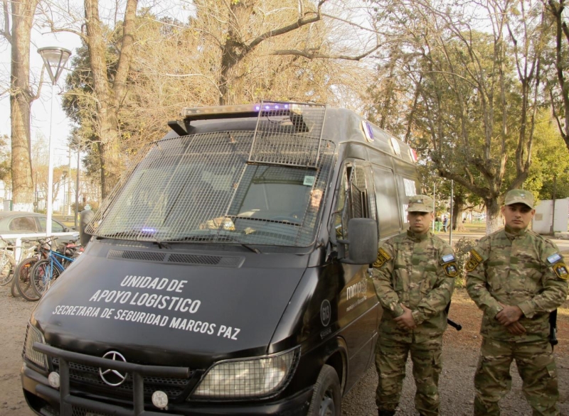 Presentación del Grupo de Apoyo Logístico del área de Seguridad