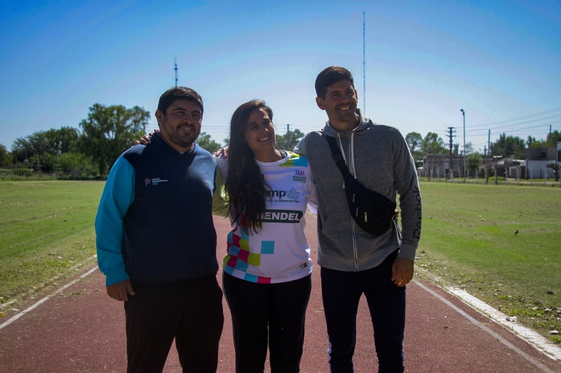Integrantes de Deportes del Municipio hicieron un repaso del área