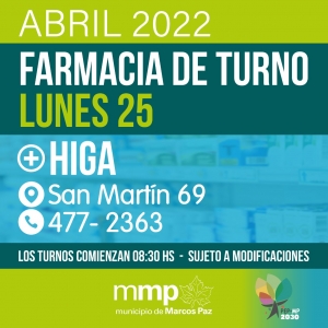 #FarmaciaDeTurno