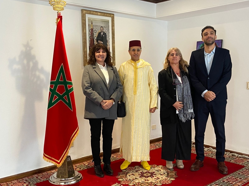Marcos Paz presente en la conmemoración de la fiesta del Trono de Marruecos